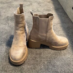 Madden Girl Chunky Chelsea Ankle Boots